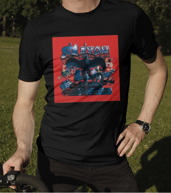 Saxon The Eagle Has Landed Part II Tour 2025 T-Shirt