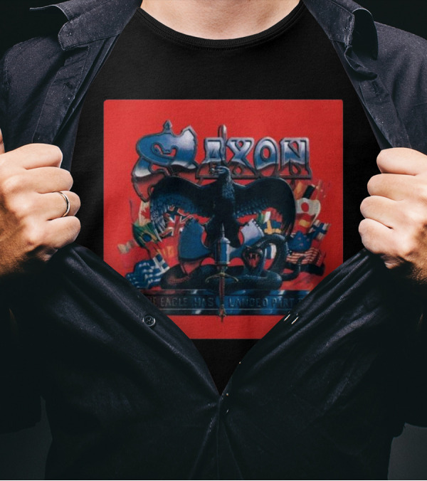 Saxon The Eagle Has Landed Part II Tour 2025 T-Shirt