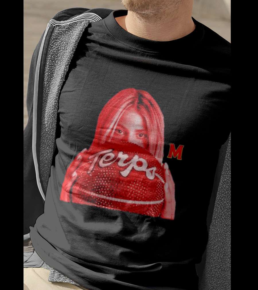 Saylor Poffenbarger Terps Basketball Maryland M T-Shirt