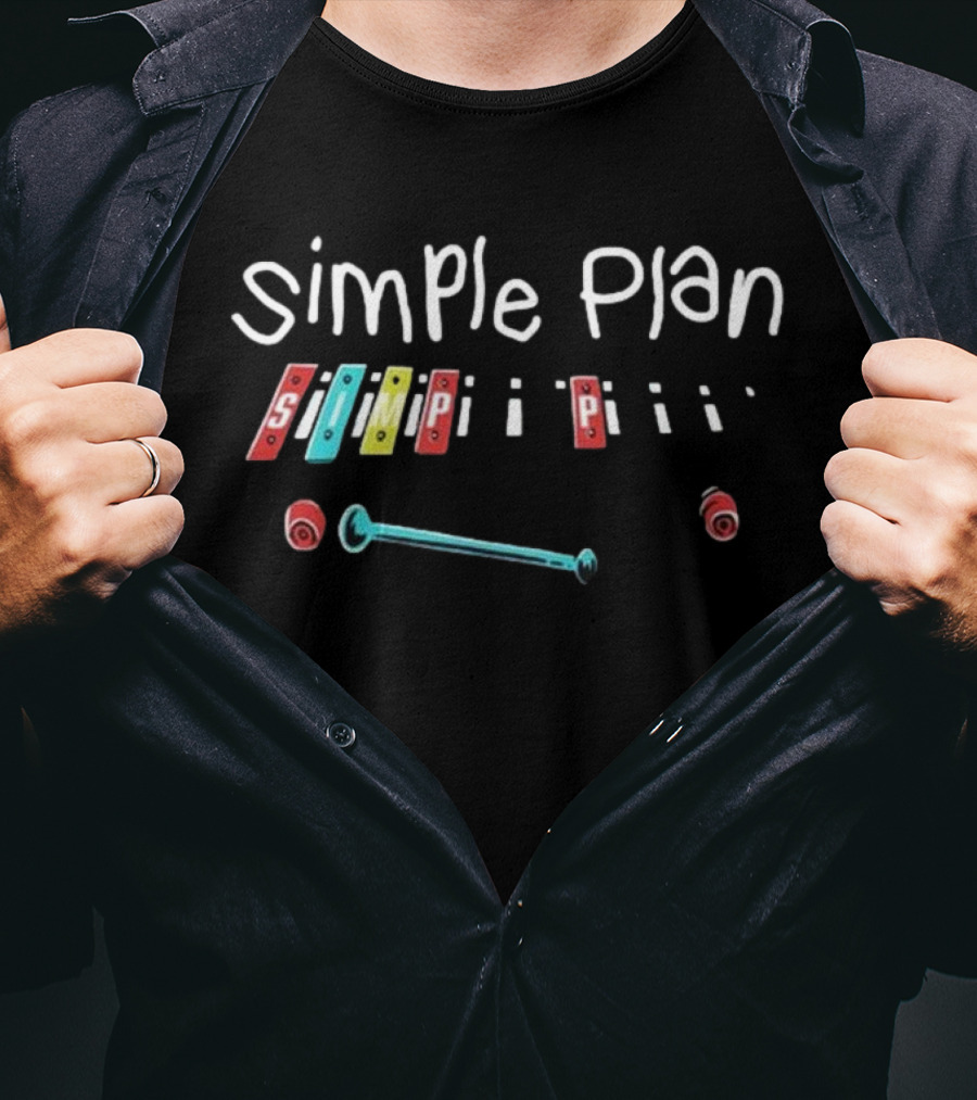 Simple Plan Xylophone SIMPI Onesie T-Shirt