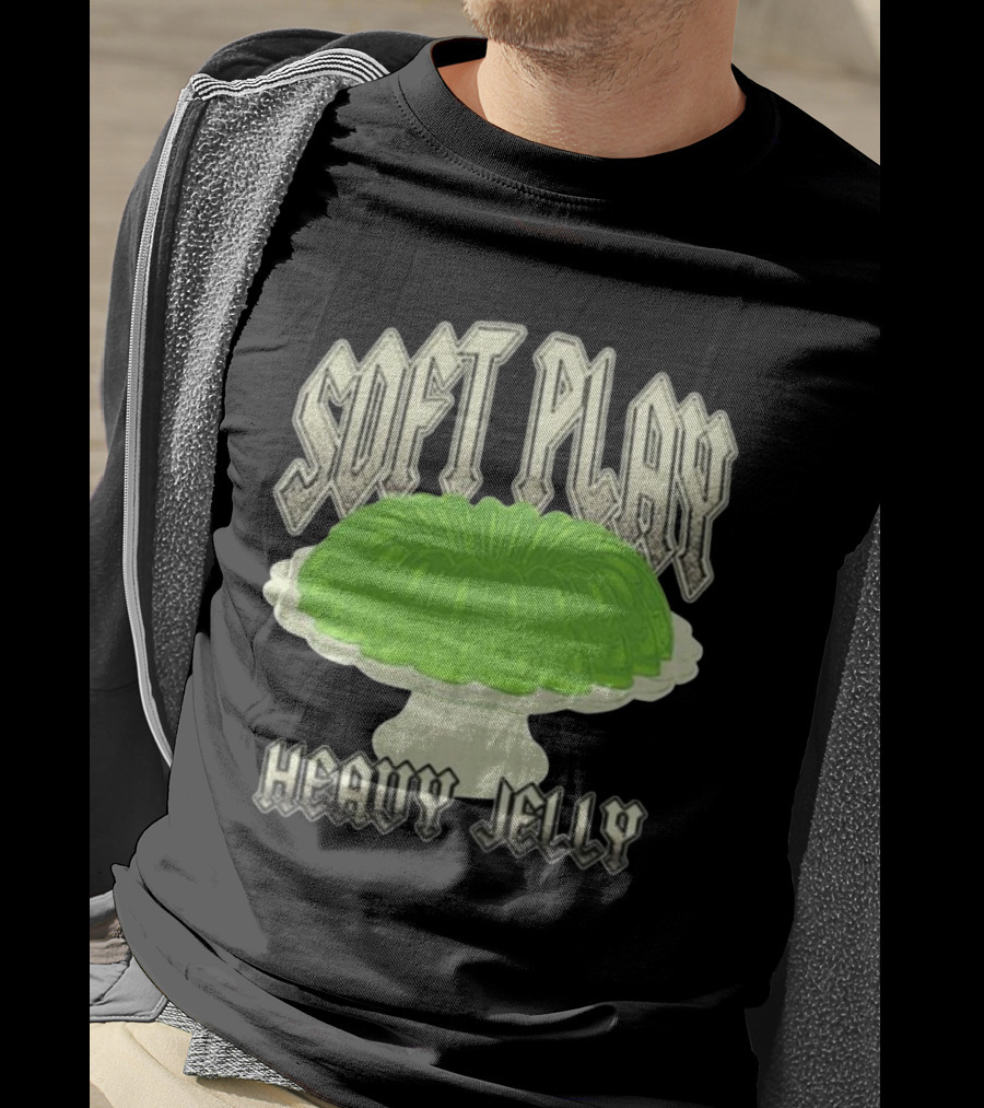 Soft Play Heavy Jelly Vintage Style Dessert Graphic T-Shirt