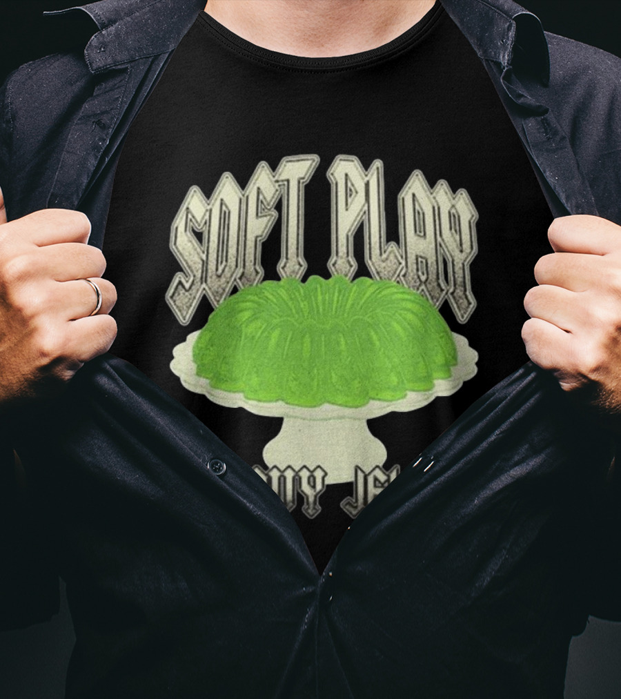 Soft Play Heavy Jelly Vintage Style Dessert Graphic T-Shirt