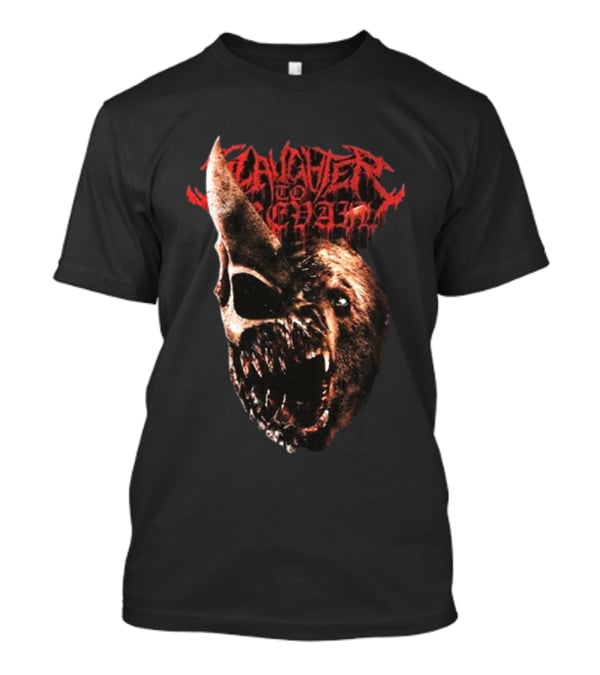 Slaughter To Prevail Grizzly Skull Horned Beast T-Shirt