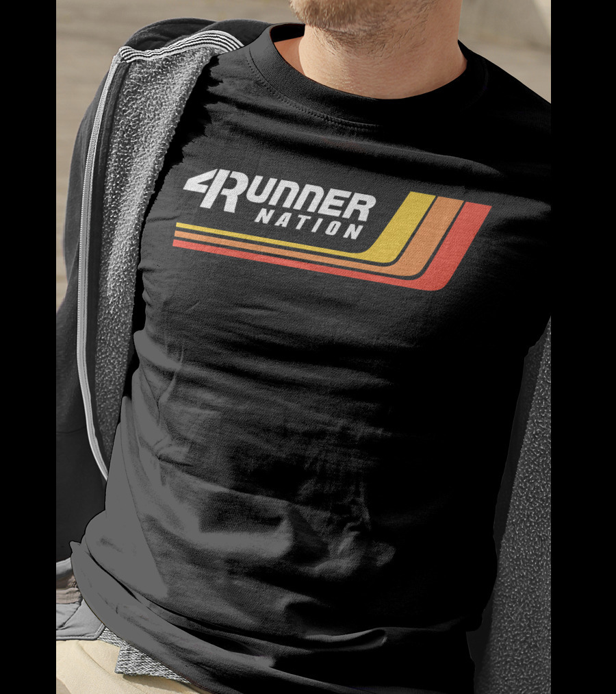 4Runner Nation Vintage Racing Stripes Premium T-Shirt