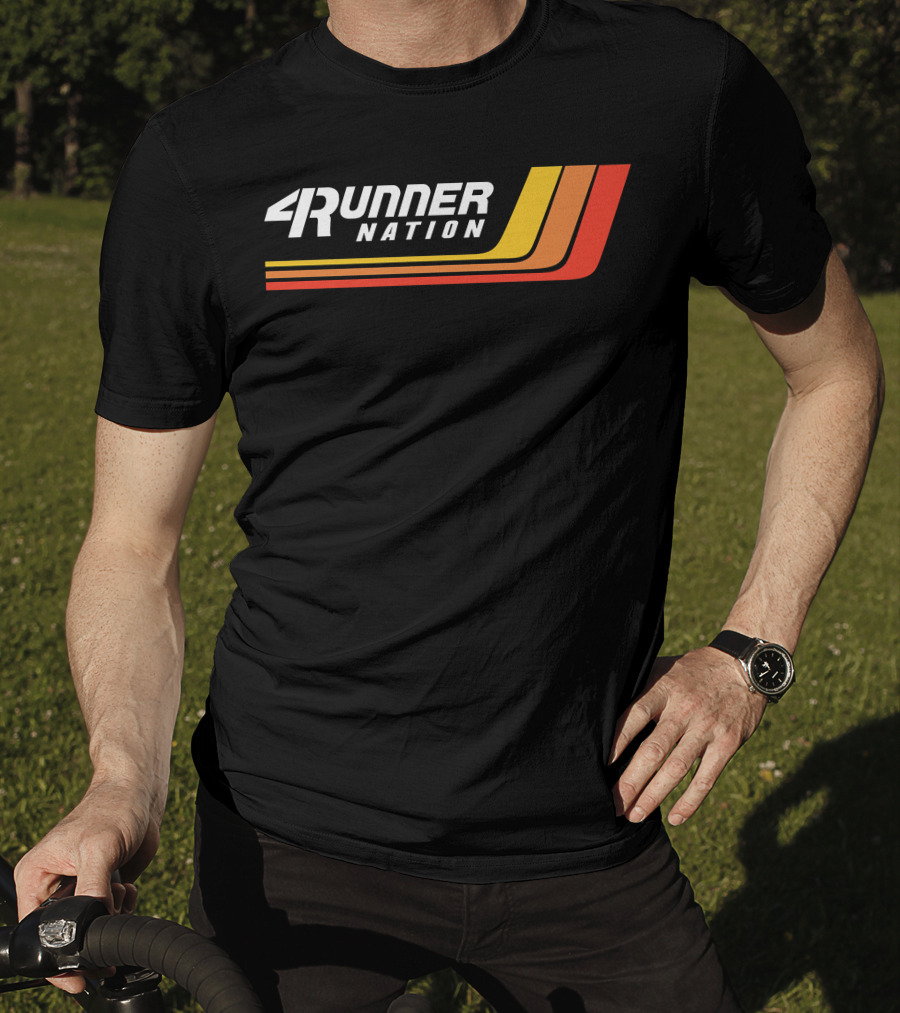 4Runner Nation Vintage Racing Stripes Premium T-Shirt