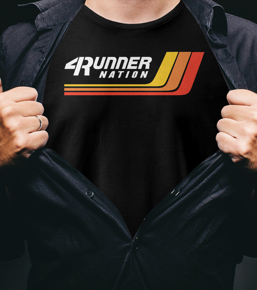 4Runner Nation Vintage Racing Stripes Premium T-Shirt