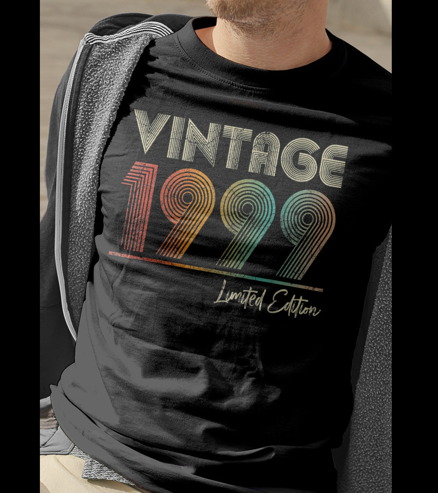 Vintage 1999 23 Years Old Birthday T-Shirt