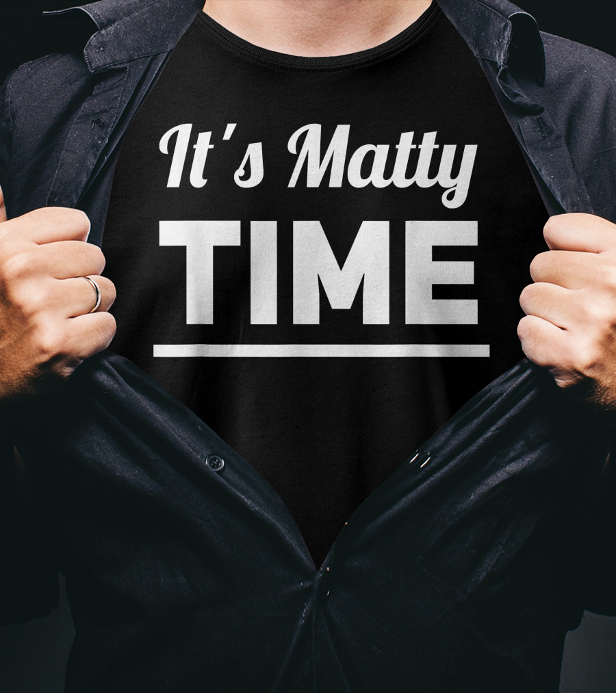 It's Matty Time 1975 Band T-Shirt