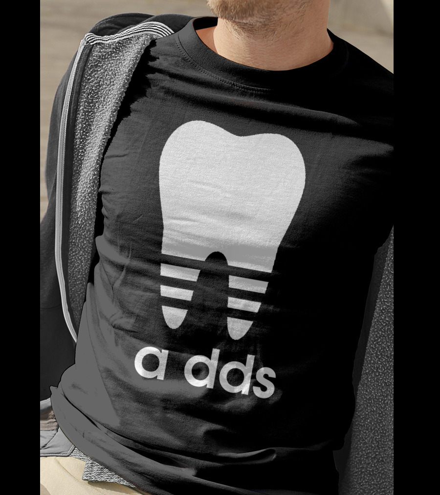 A DDS Funny Dentist Dental Student Humor Graduation Gift Tooth T-Shirt