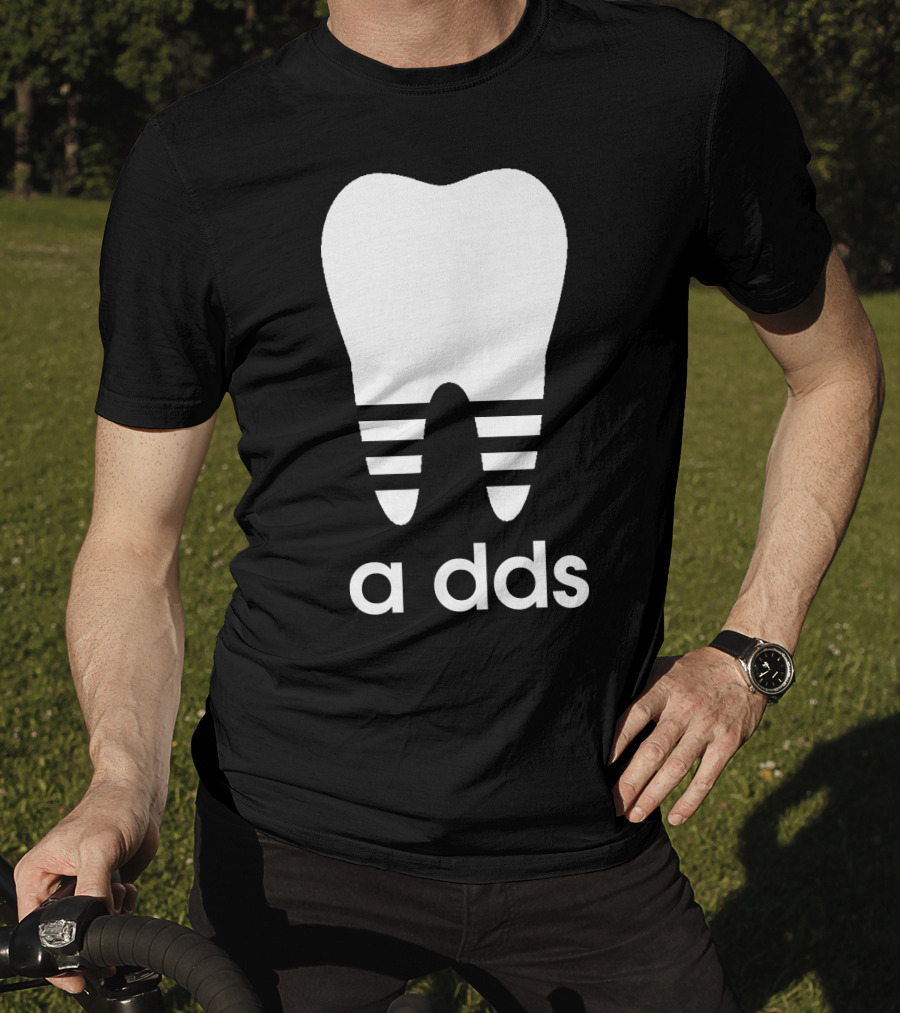 A DDS Funny Dentist Dental Student Humor Graduation Gift Tooth T-Shirt