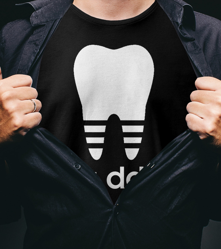 A DDS Funny Dentist Dental Student Humor Graduation Gift Tooth T-Shirt