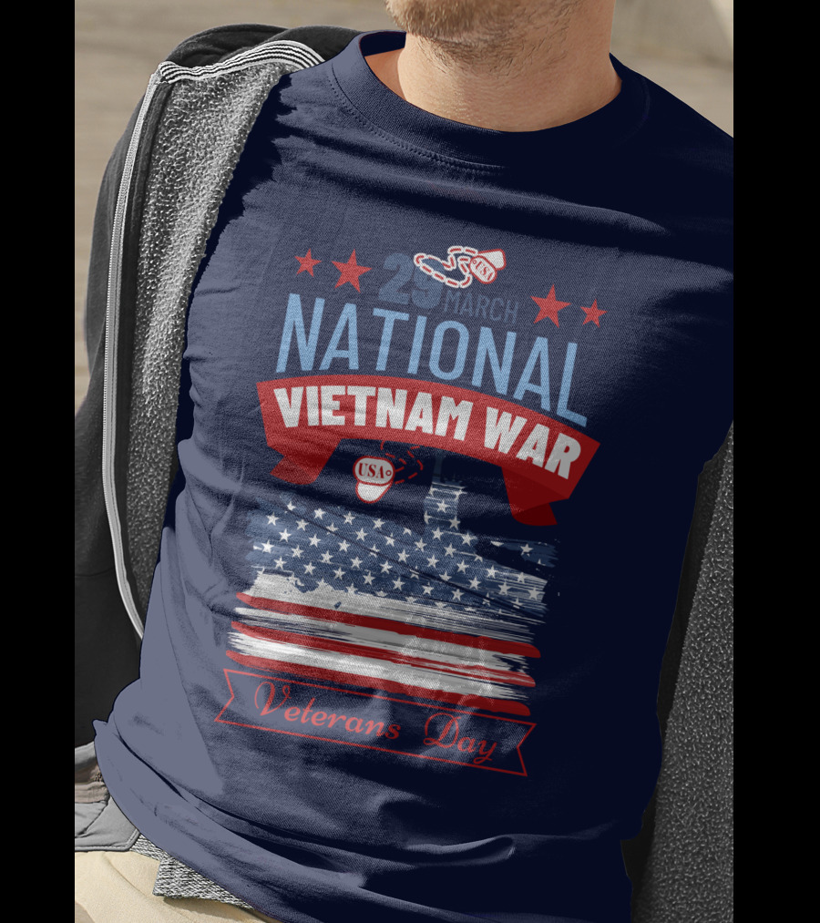 29 March National Vietnam War Veterans Day USA T-Shirt