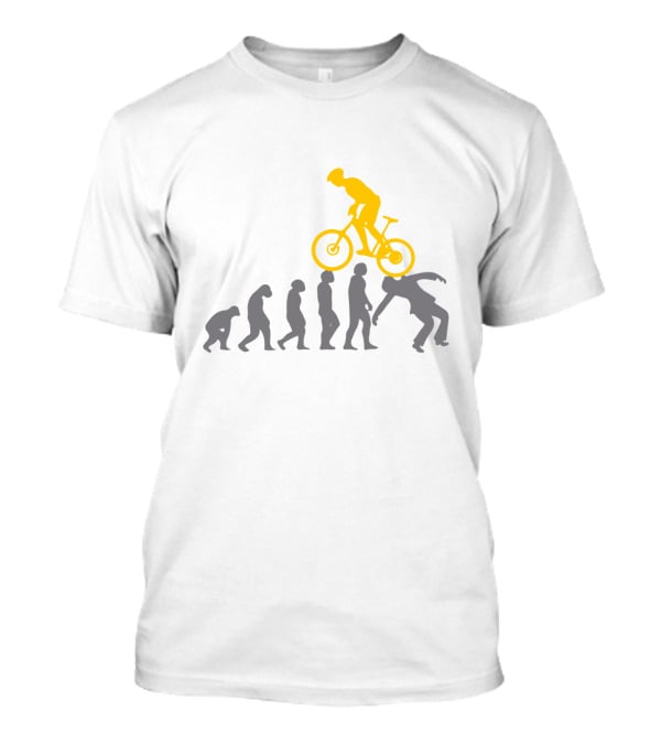 MTB Evolution Of Mountain Biking Progression T-Shirt