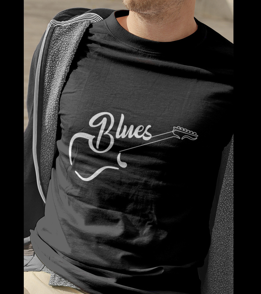 Blues Guitar Player T-Shirt