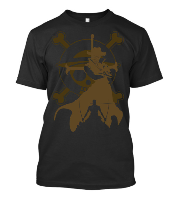 The Swordman Apprentice One Piece Jolly Roger Skull T-Shirt
