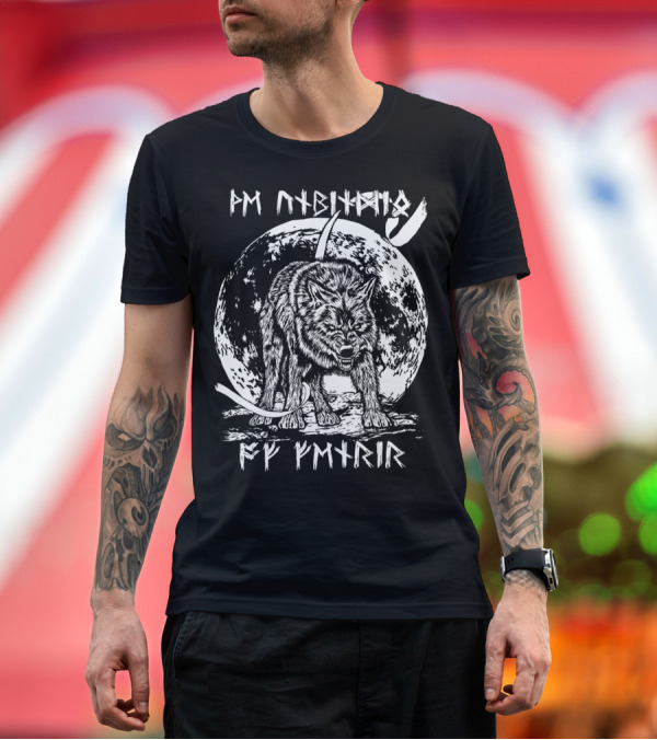 Premium T-Shirt: PM TVIKKRIO EP TMTIRIC Fenrir VIKING T-Shirt PM TVIKKRIO EP TMTIRIC Fenrir VIKING T-Shirt