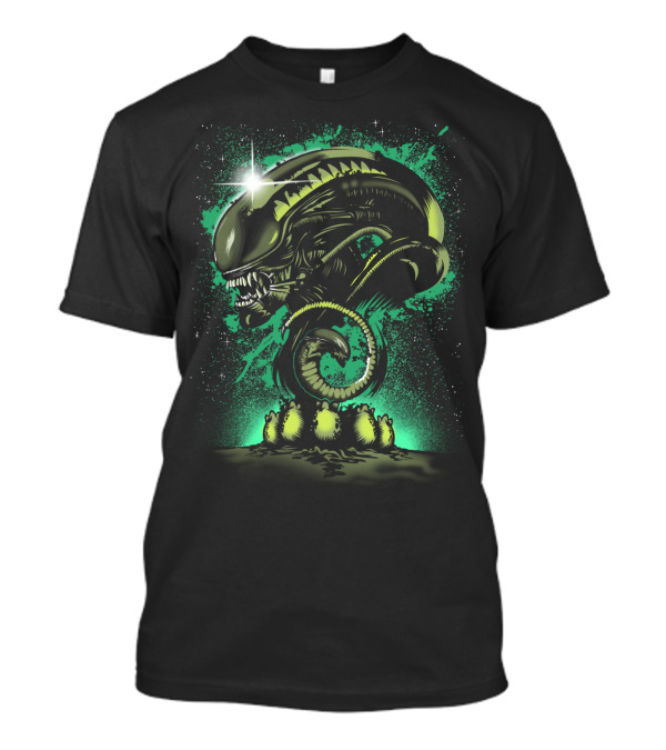Alien Universe Legend Of Zelda Xenomorph Crossover T-Shirt