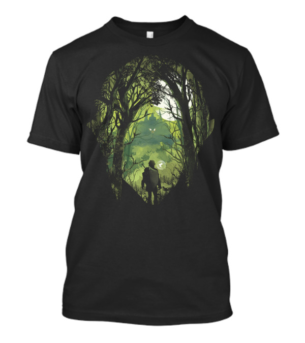 It's Dangerous To Go Alone Legend Of Zelda Link Forest Adventure T-Shirt