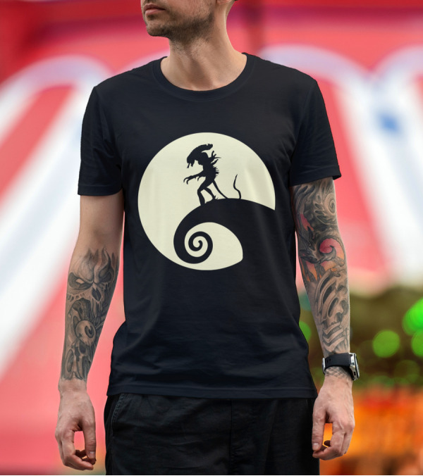 Premium T-Shirt: The Alien Before Nightmare Moon T-Shirt The Alien Before Nightmare Moon T-Shirt