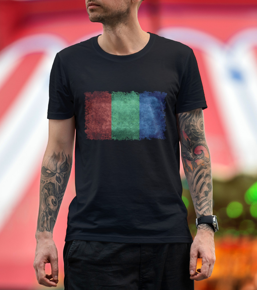 Vintage Flag Concept for Mars Exploration Enthusiasts T-Shirt