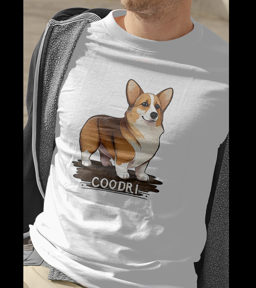 Coodrl Corgi Coodri Cute Dog T-Shirt