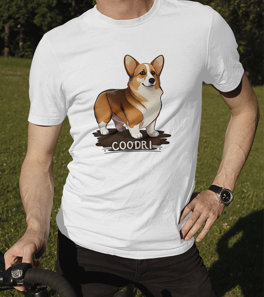 Coodrl Corgi Coodri Cute Dog T-Shirt
