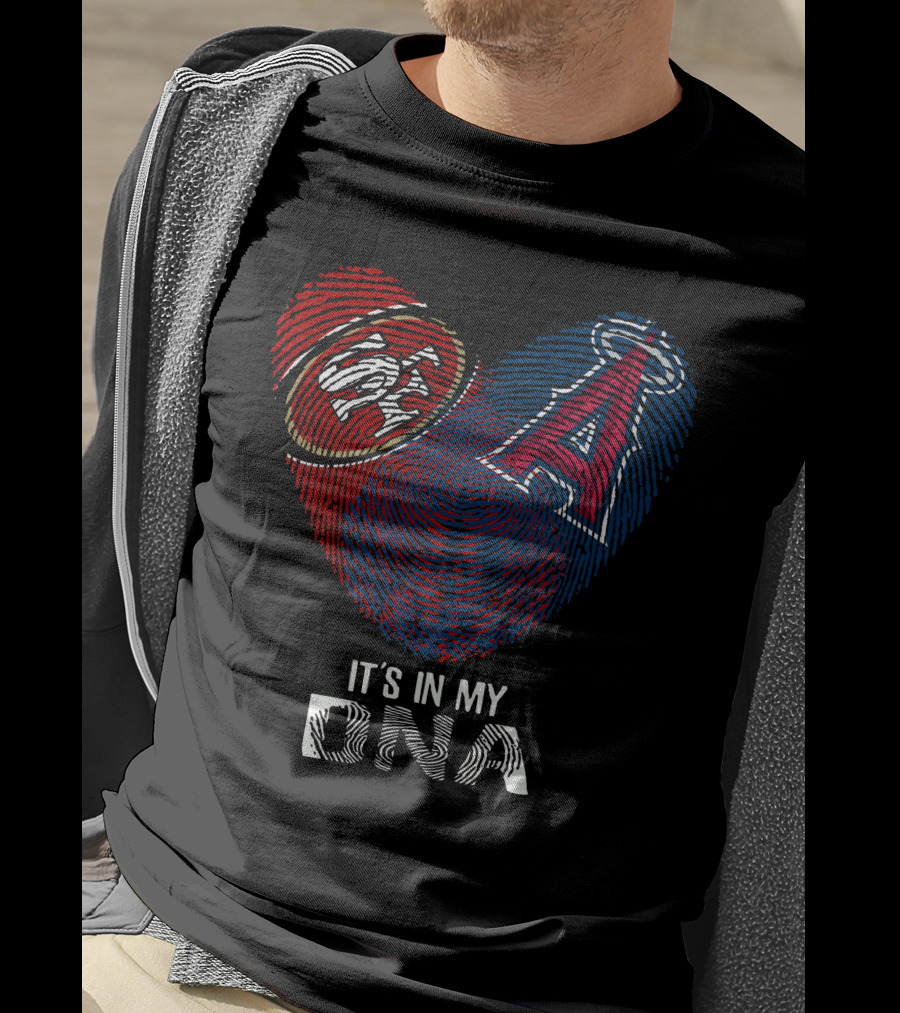 49ers Los Angeles Angels It's In My Dna T-Shirt