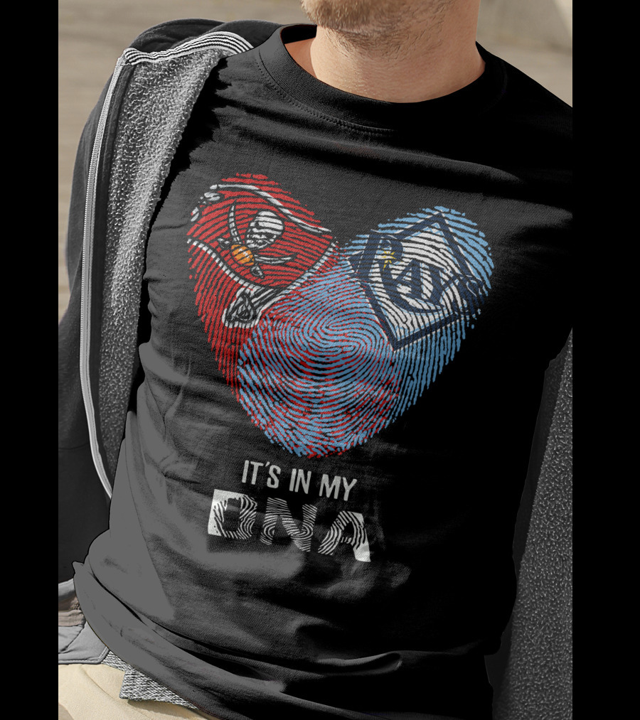 Buccaneers Rays Heart It’s In My Dna T-Shirt