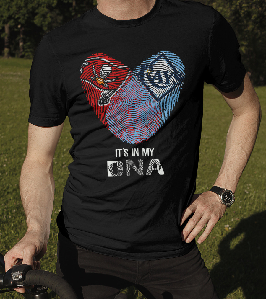 Buccaneers Rays Heart It’s In My Dna T-Shirt