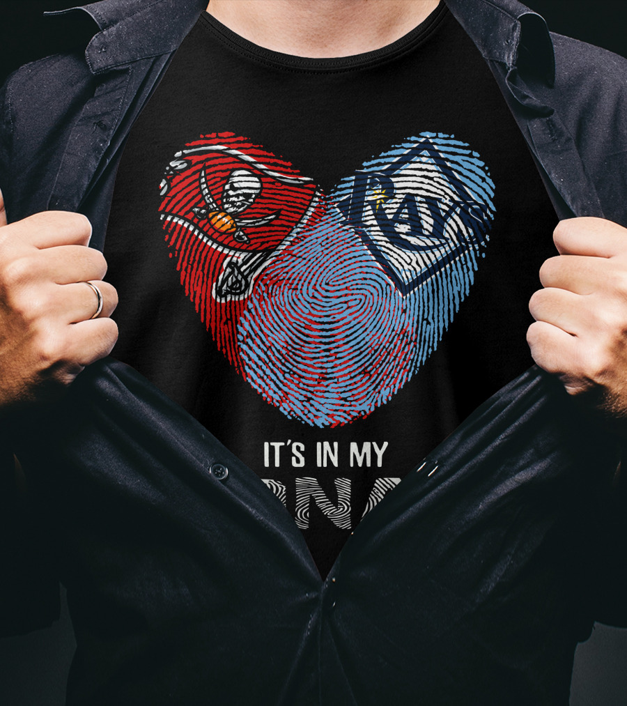 Buccaneers Rays Heart It’s In My Dna T-Shirt