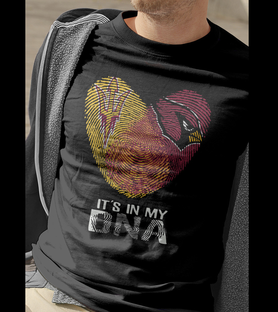 Cardinals Arizona State Sun Devils It's In My DNA T-Shirt