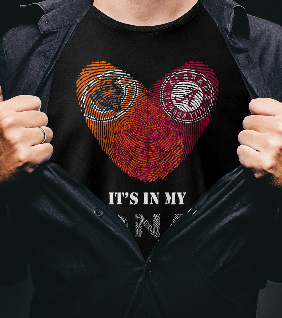 Chicago Bears Alabama Crimson Tide It's In My Dna T-Shirt