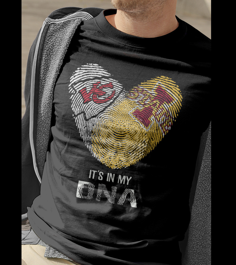 Kansas City Chiefs Iowa State It's In My DNA T-Shirt