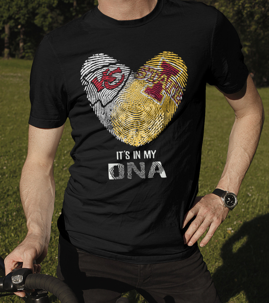 Kansas City Chiefs Iowa State It's In My DNA T-Shirt