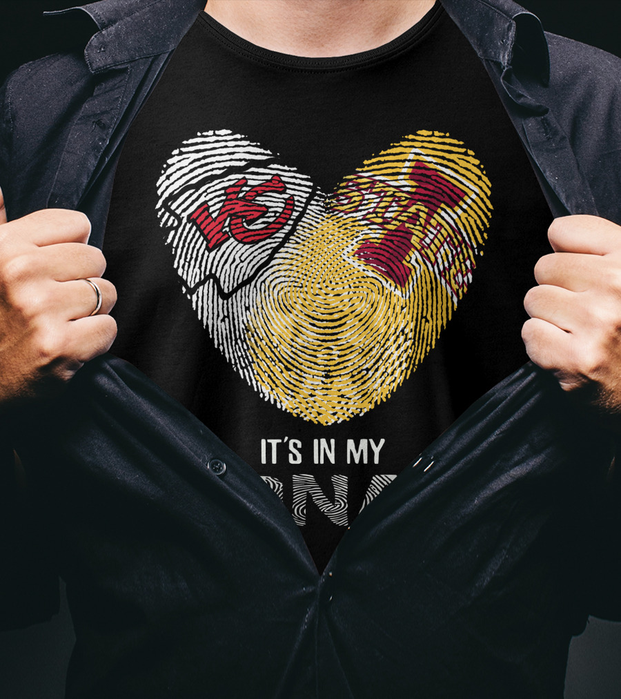 Kansas City Chiefs Iowa State It's In My DNA T-Shirt