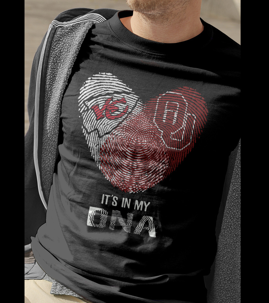 Chiefs Oklahoma Sooners It's In My DNA T-Shirt