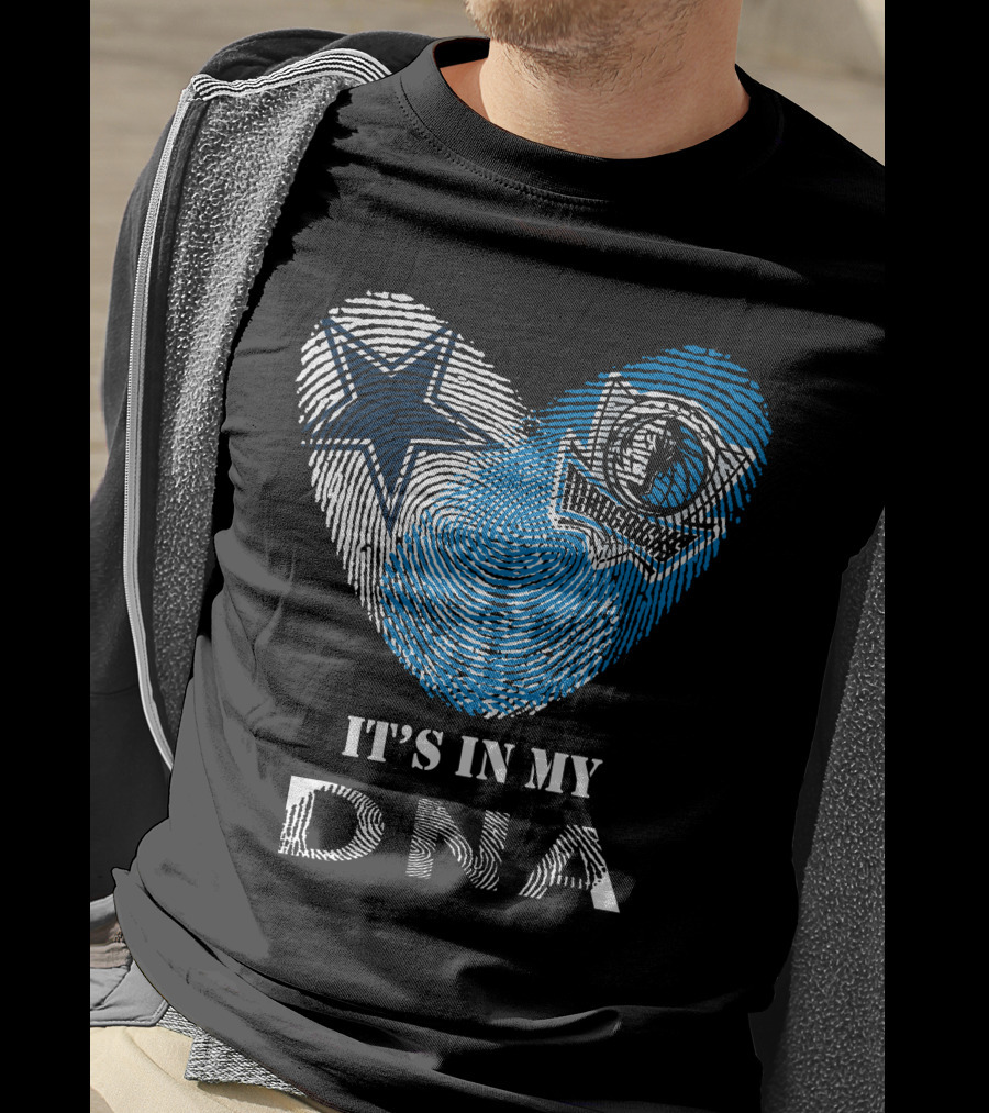 Cowboys Mavericks It's In My Dna T-Shirt