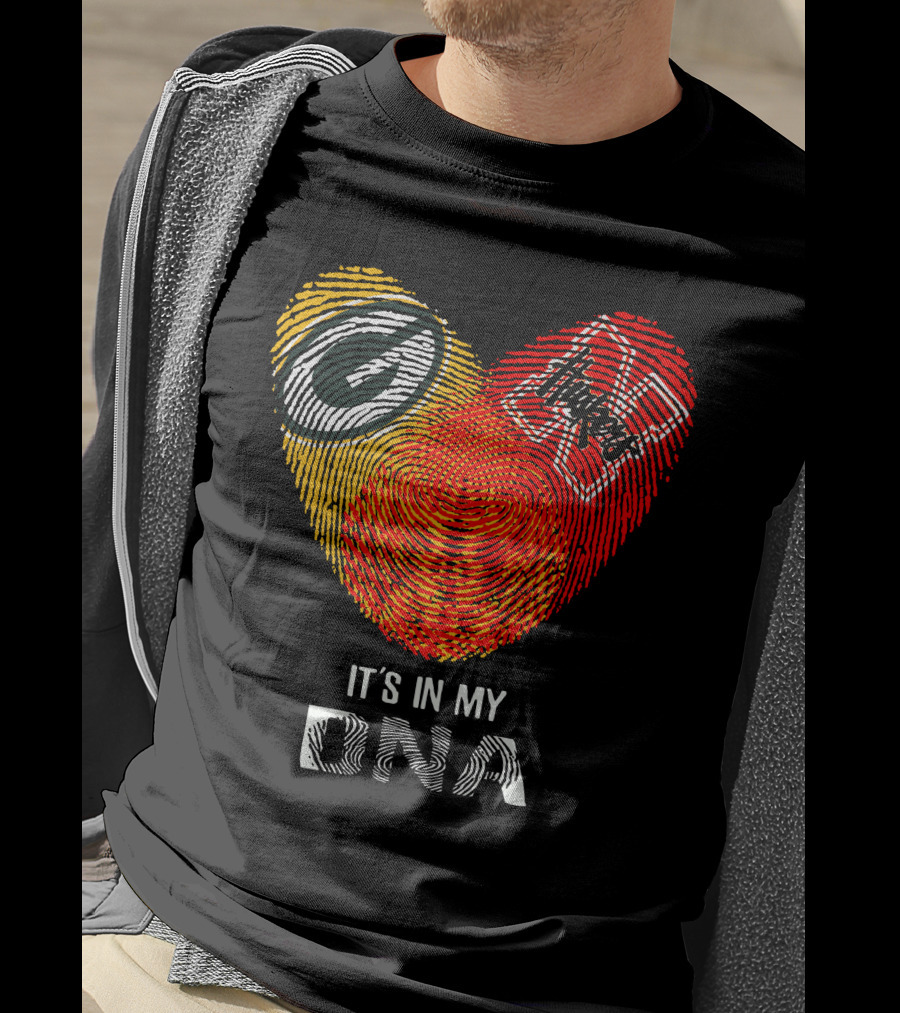 It's In My Packers Huskers DNA T-Shirt