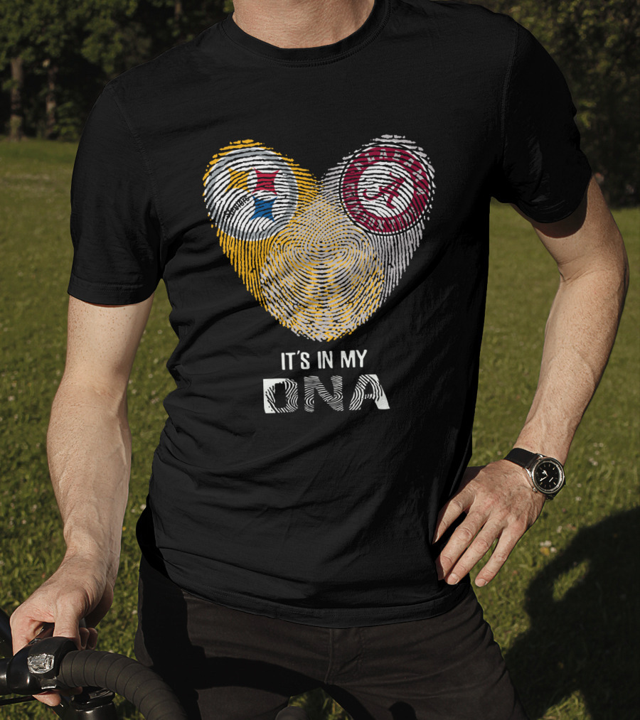 Steelers Roll Tide It's In My DNA T-Shirt