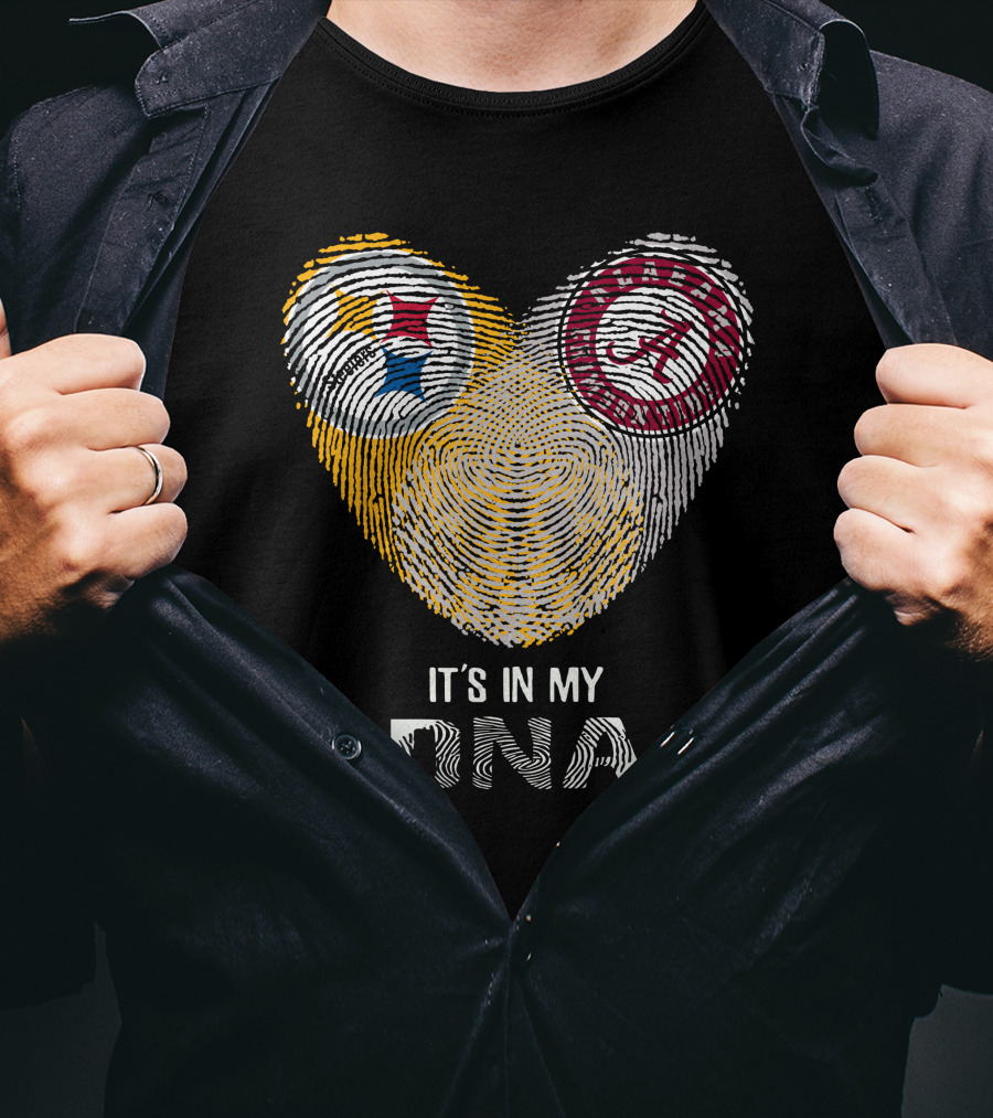 Steelers Roll Tide It's In My DNA T-Shirt