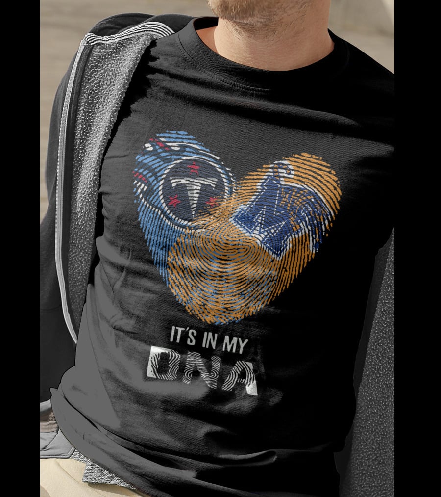 Titans Memphis Tigers It's In My DNA T-Shirt