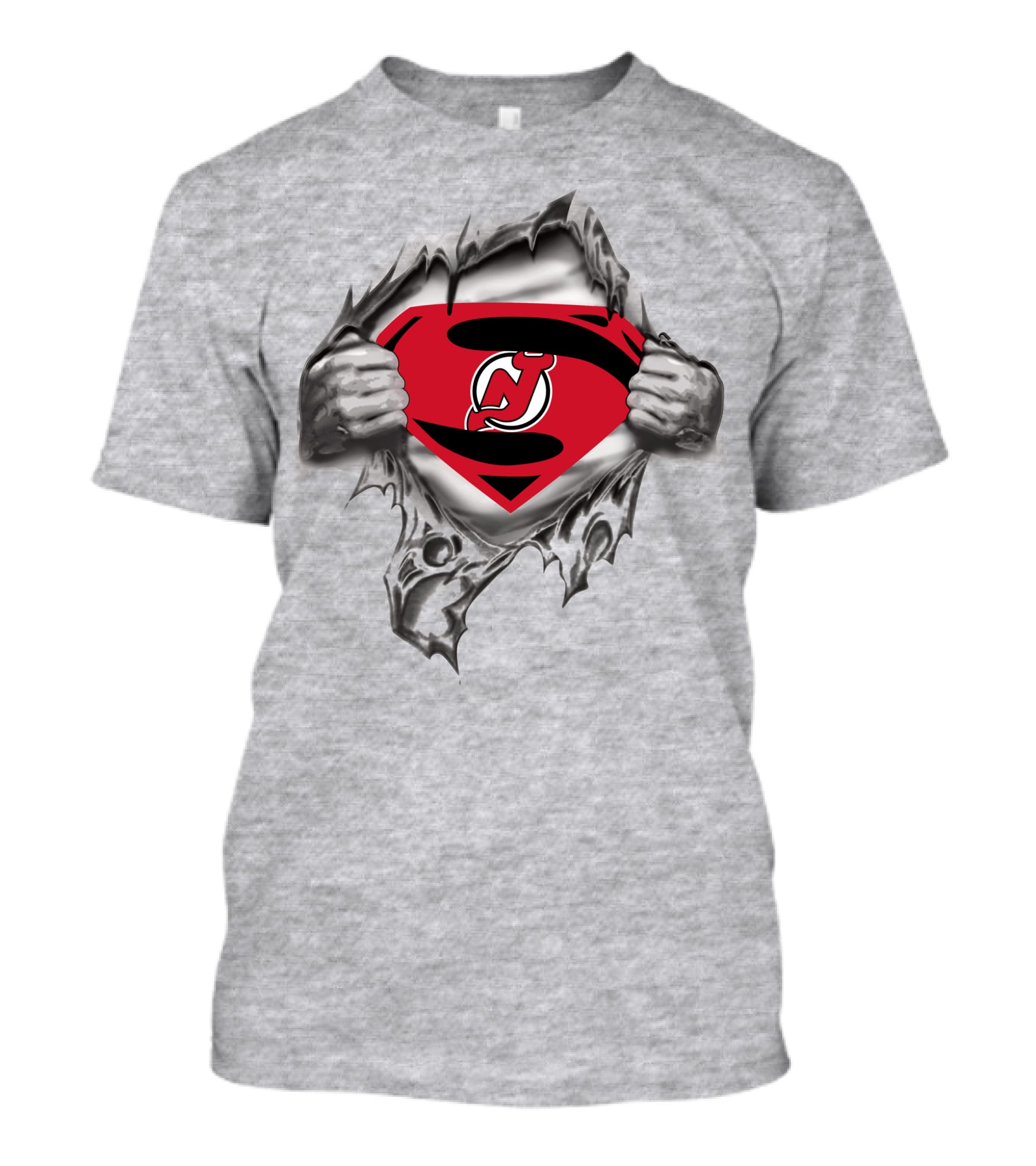 New Jersey Devils Superman T-Shirt