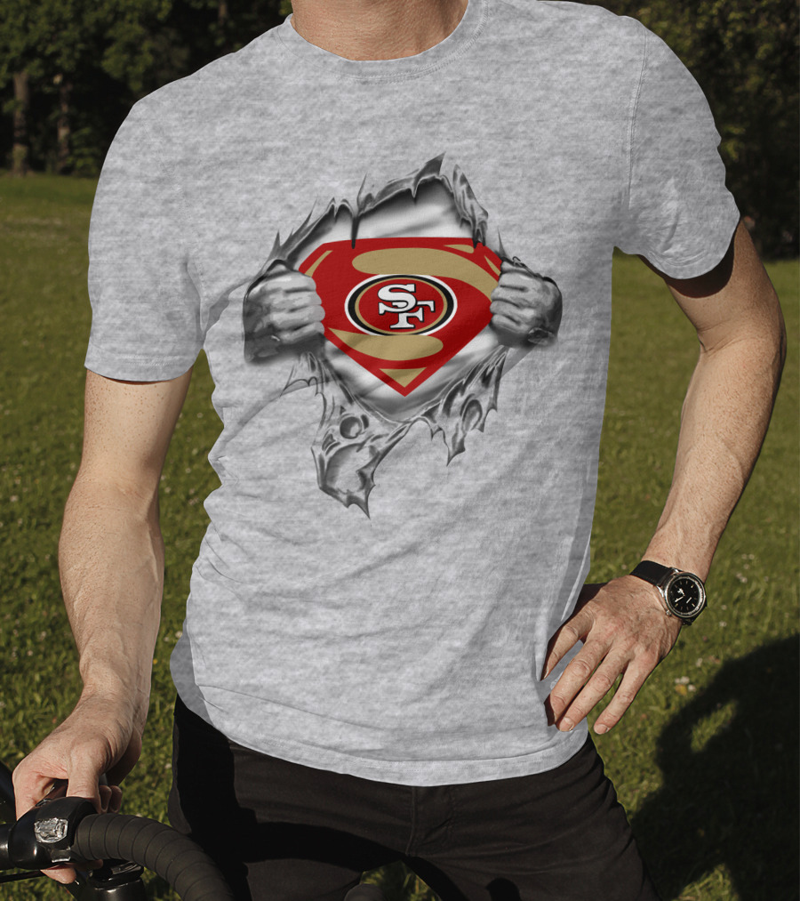 SF 49ers Superman Logo Mashup T-Shirt