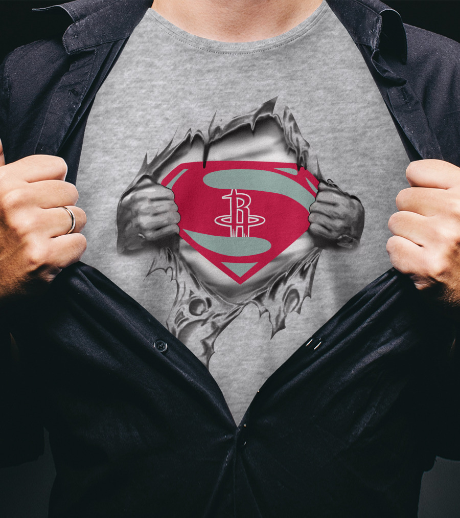 Houston Rockets Superman T-Shirt