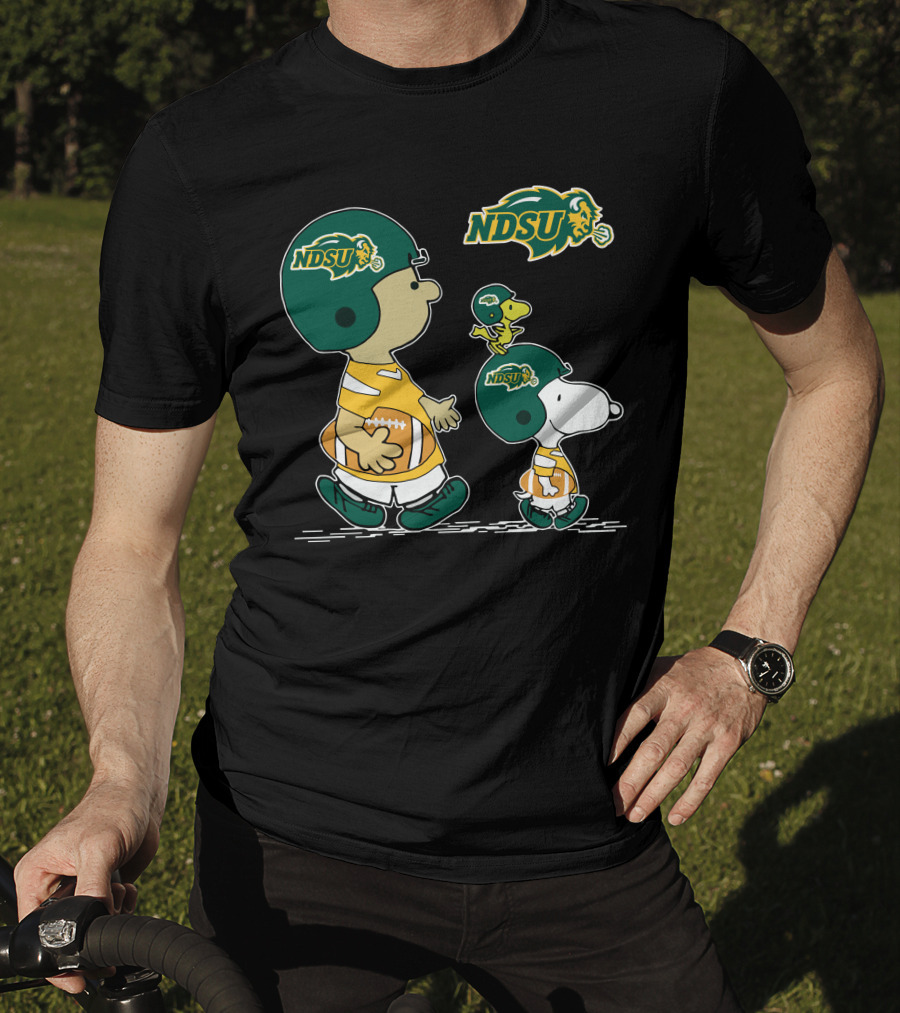 NDSU Peanut Characters Football Team Spirit T-Shirt