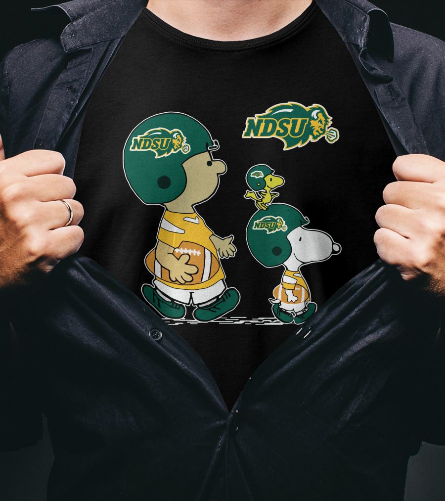 NDSU Peanut Characters Football Team Spirit T-Shirt
