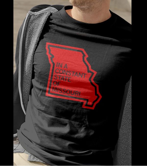 In A Constant State Of Missouri Map T-Shirt