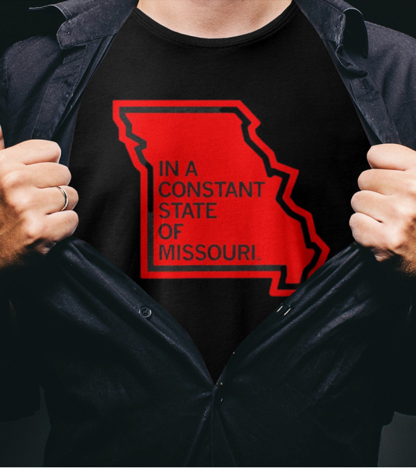 In A Constant State Of Missouri Map T-Shirt