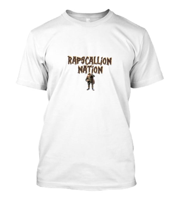 RAPSCALLION NATION Medieval Warrior Character T-Shirt