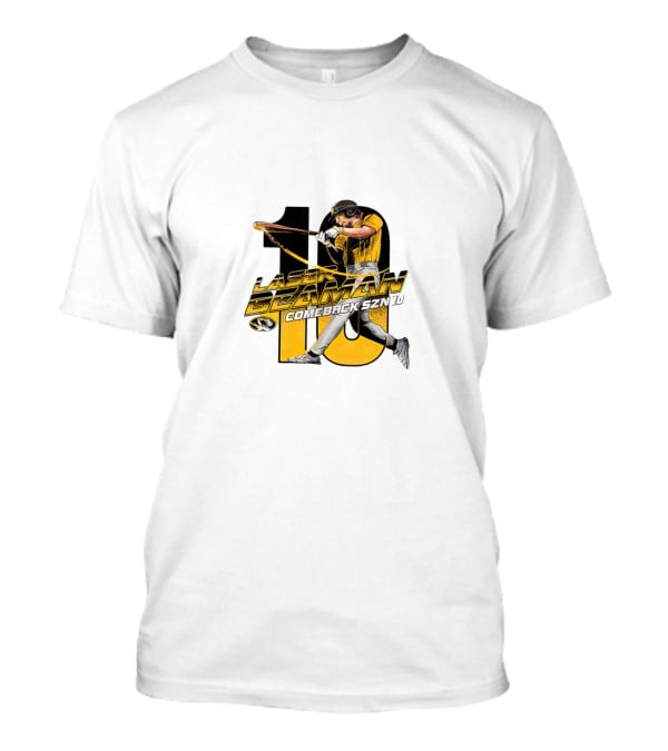 Laser Beaman Comeback SZN Missouri Baseball T-Shirt